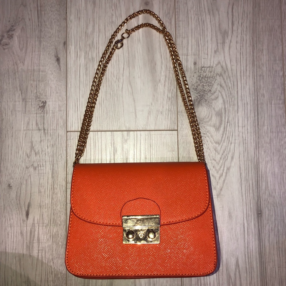 Brand new Orange stylish handbag